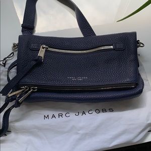 Marc Jacobs Crossbody/convertible clutch in navy